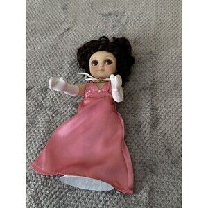 Adora Bella Ain't She Sweet Doll Marie Osmond 10" Pink Satin Dress Brunette,
